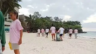 BEACH CLEAN UP AT ALONA BEACH 
