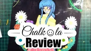DRAWING ON GLASS? - Chalkola Marker Review | Zo&euml; Marriner