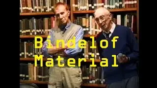 The Bindelof Material: S&eacute;ance Phenomena in the 1930's