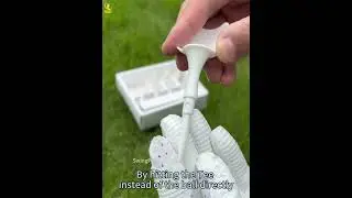 Anti Slice Bulls Eye Golf Tees