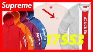 SUPREME  2017 SS WEEK 3 HOODIE,TEE  シュプリーム /相互チャンネル登録 sub4sub