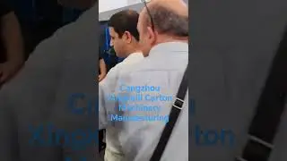 Customers visit the factory, welcome your consultation. #cartonmachine #cartonprinter #cartonbox