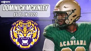 LSU SIGNEE DOMINICK MCKINLEY 2023 HIGHLIGHTS | DEFENSIVE LINEMAN IS A BEAST 🏈 🔥