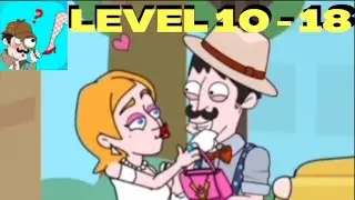 Clue Hunter Level 10 - 18 Right VS Wrong Answers: The Robber, The Bulgar, The Jigsaw; Android Game