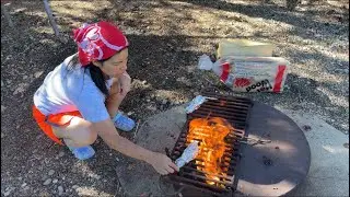 Japanese Somen and Chicken: Cooking in the Great Outdoors