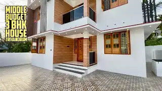 Beautiful 3BHK Double Storey House for sale in Trivandrum | Modern Amenities and Middle Budget