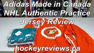 Adidas Made in Canada NHL Practice Jersey Anaheim Ducks Team Sale