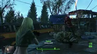 Fallout 4 on the Xbox Series S featuring Erica