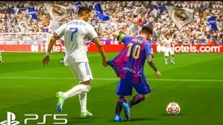 FIFA 22 - Barcelona vs. Real Madrid | El Clasico Ft. MSN & BBC | PS5 Gameplay