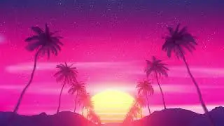 Summer Sunset | Synthwave | Retrowave  | Cyberpunk music
