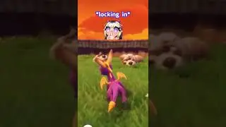 Struggling to Defeat the Literal FIRST Boss Fight in Spyro #VTuber #Clips #Shorts