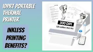 REVIEW (2025): iDPRT Portable Thermal Printer. Features