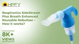 Respironics SideStream Plus Breath Enhanced Reusable Nebulizer - How it works?