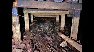 Incredible Steel Beam Supports In This Mine