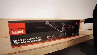How to Assemble Your Garant Cordless Electric Snow Shovel