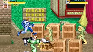 Captain Commando - Capcom 1991 - 2 players 1 credit gameplay