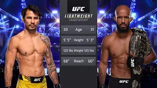 Alexandre Pantoja vs Demetrious Johnson Full Fight - UFC 4 Fight Of The Night