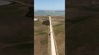 Camping on the edge of🌊Coorong Lagoon, South Australia.Full Vid:Link below⬇️