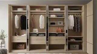 Stylish Wardrobe Ideas 2025 | Sliding Doors & Mirror Panels