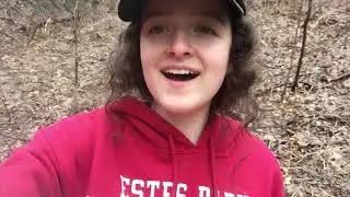 hiking in the mud