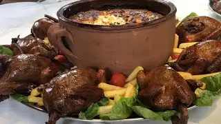 وليمة فاخرة حمام محشي ورزمعمر بطعم خيال