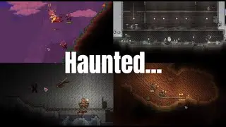 Our House Became a Haunted Graveyeard in Terraria