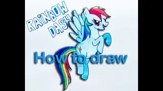 How to Draw : Rainbow Dash I My Little Pony