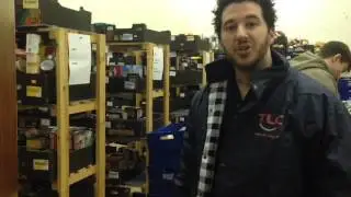 Inside an Aberdeen foodbank