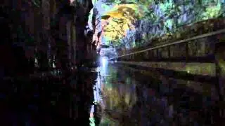 The Falkirk tunnel on the Union canal.
