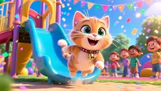 Learning Colors with Baby Cat | Fun Color Song for Kids | Educational Nursery Rhyme