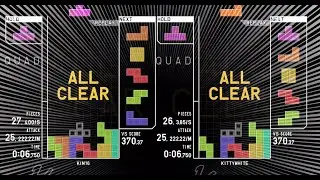 [TETR.IO] Double blitz in tetra league