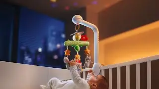 🌟 Ultimate Baby Crib Mobile with Lights & Music | Soothing Nightlight Projector & Custom Lullabies!
