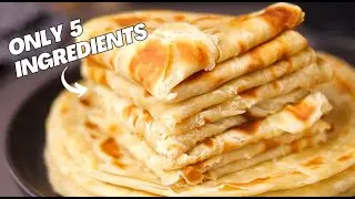 Chapati with Coconut! Super soft!