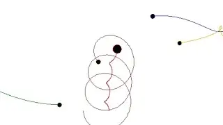 A poorly made N-body Gravity Simulation