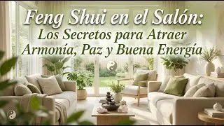 🏡✨ Feng Shui en el Sal&oacute;n: Los Secretos para Atraer Armon&iacute;a, Paz y Buena Energ&iacute;a