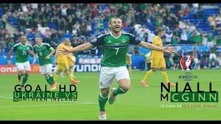 Niall McGinn's Late Goal Confirms Victory - Ukraine vs Northern Ireland - EURO 2016 [HD]