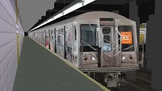 [Hmmsim 2] NYCT R40S EE Train 71st - Continental Aves