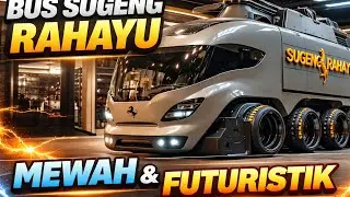 BUS SUGENG RAHAYU TERBARU! Desain Futuristik & Mewah, Bikin Melongo 😱🔥
