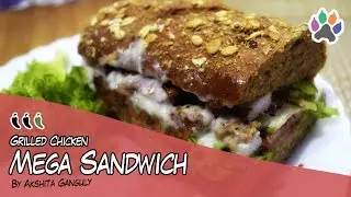 Grilled Chicken Mega Sandwich