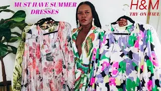 H&M TRY-ON HAUL | SUMMER DRESSES LOOKBOOK 2020 | *NEW IN* SUMMER 2020 | FRILANCY HOYLE