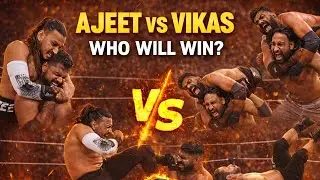 (HIGHLIGHT MATCH ) Vikas vs Ajeet #HWE #wwe #nxt #aew #prowrestling #highlight 