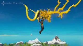 NEW Fortnite Skellon Glider Gameplay (4K)