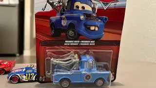 Unboxing a President Mater Disney Pixar Cars Toy