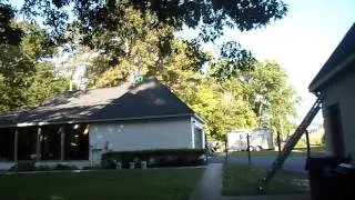 Before Dark Bronze 6 Inch Gutter Installation Rain-Go Exteriors