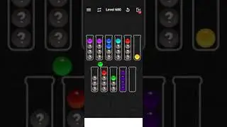 Level 680 of Ball Sort Color water Puzzle