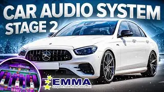 Car audio system Mercedes E STAGE 2, zawody Emma, przygotowanie do STAGE 3 @CAS Mielec