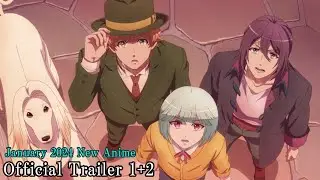 &rdquo;Delusional Monthly Magazine&rdquo; Official Trailer 1 + 2. New anime starts January 11, 2024.