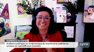 Shabnam Rezaei Speaks at CRTC Hearing for Big Bad Boo Studios