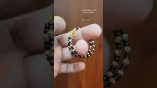 5 grams 916 Gold Bangles with Black Beads. Kids gold jewellery at GSR JEWELLERS MOB 9916291694