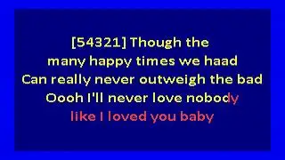 Marvin Gaye &ndash; Just to Keep You Satisfied (karaoke)